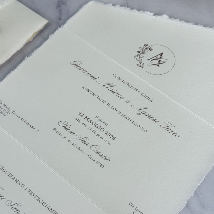 carta amalfi invito