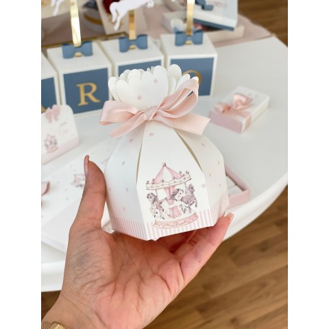 portaconfetti nascita tema carillon