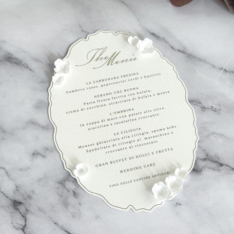 menu matrimonio