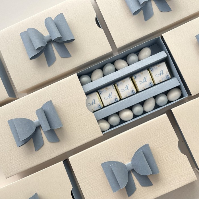 MatchBox con fiocco 3d