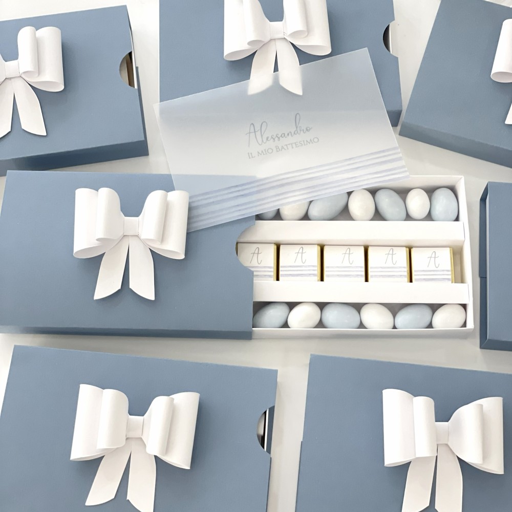 MatchBox con fiocco 3d