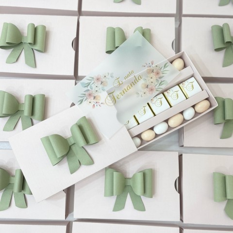 MatchBox con fiocco 3d