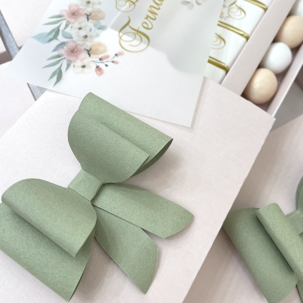 MatchBox con fiocco 3d