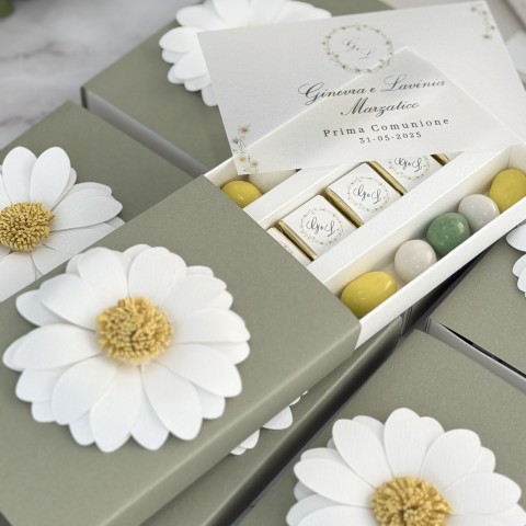 MatchBox con margherita in 3d