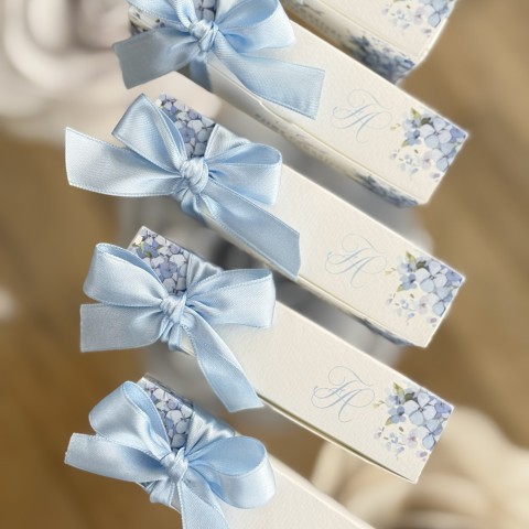 Scatolina plus rettangolare Blu di Ortensia 2