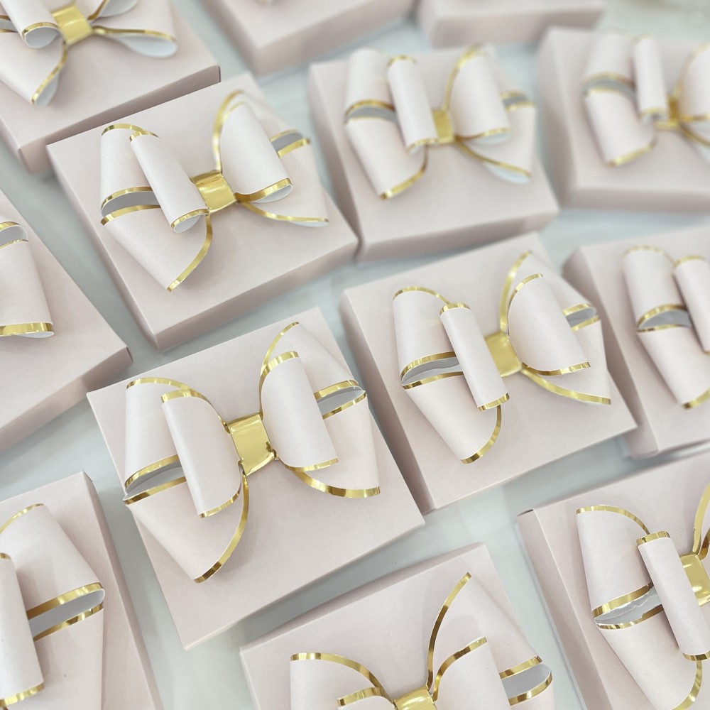 Scatola con Fiocco 3D | Ideale per Nascita, Battesimo e Comunione