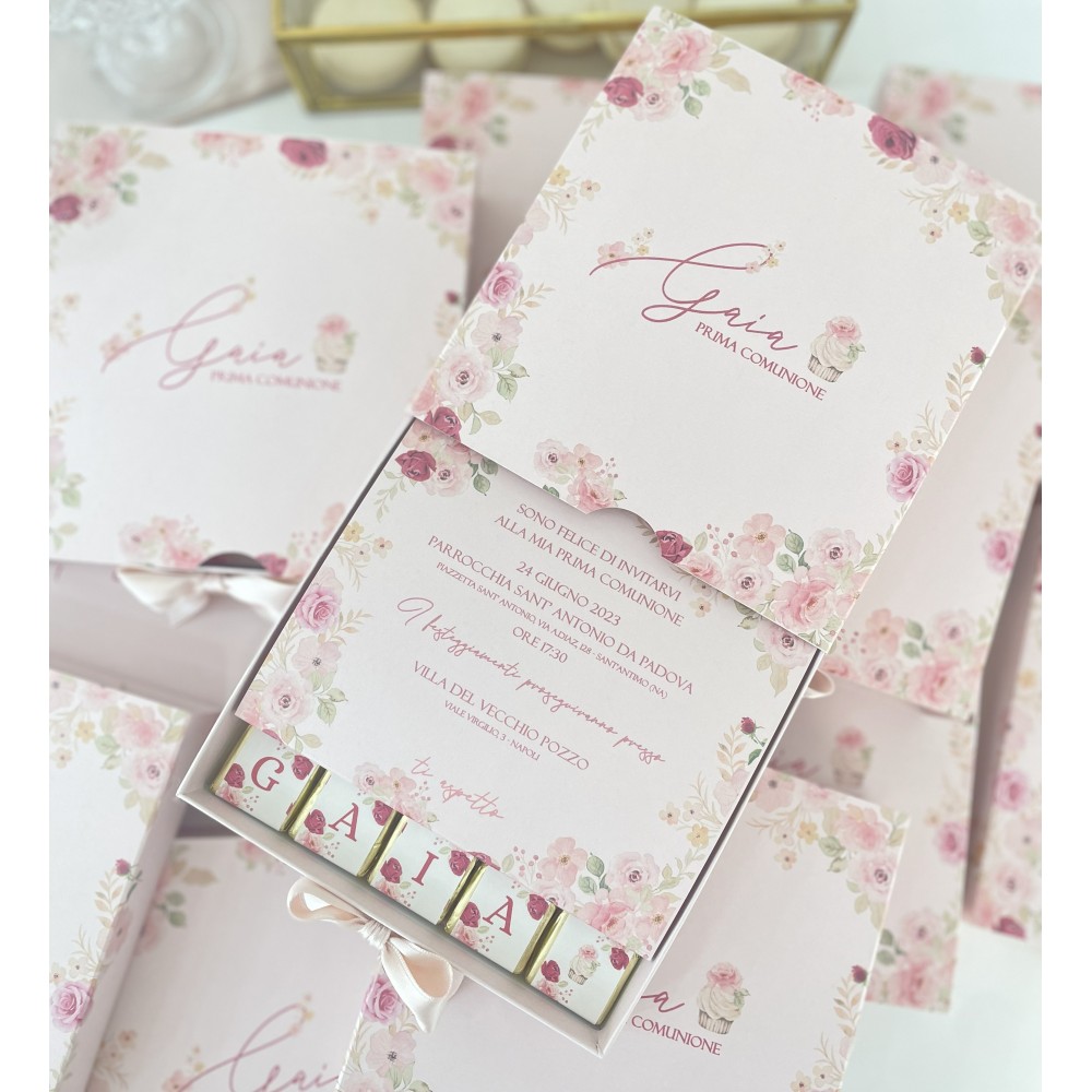 Box Invito con grafica Linea Gaia