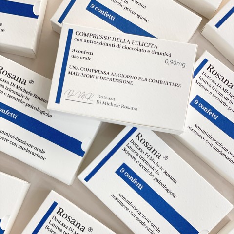Scatola Compresse della felicità