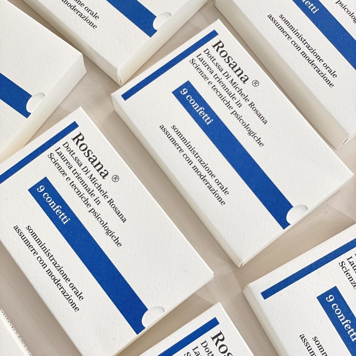 Scatola Compresse della felicità