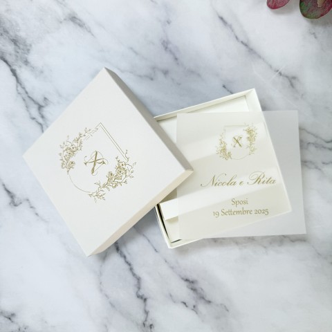 Rimmed Box Quadrata - Rita 2