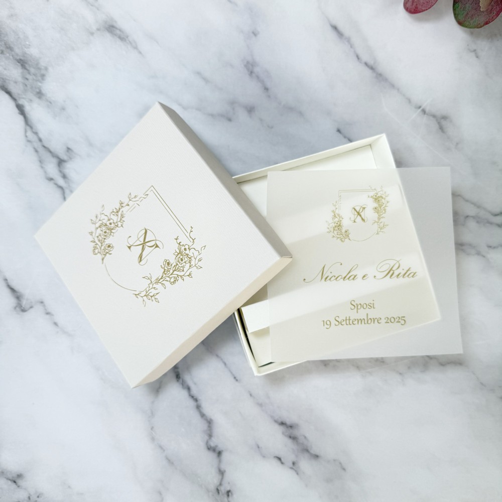 Rimmed Box Quadrata - Rita