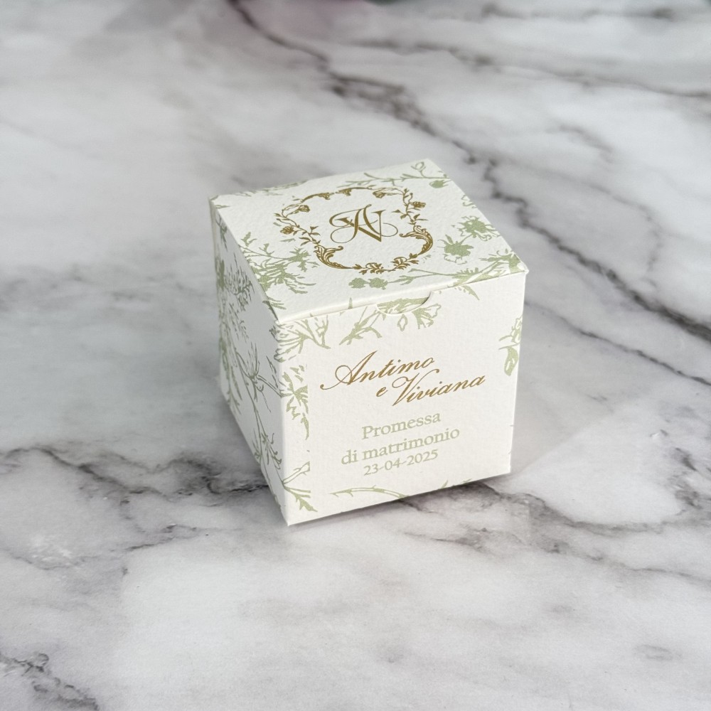 Box Portaconfetti Matrimonio promessa