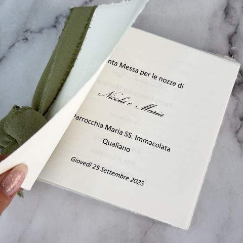 Libretto Messa Carta Amalfi - small 2