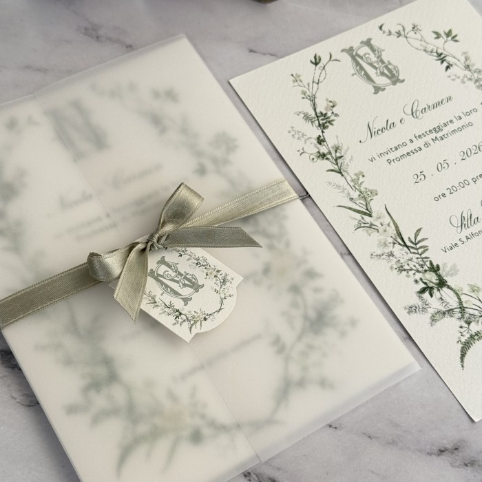 invito economico wedding