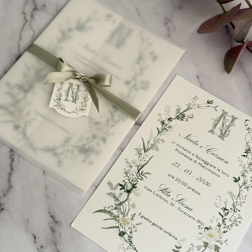 invito economico wedding