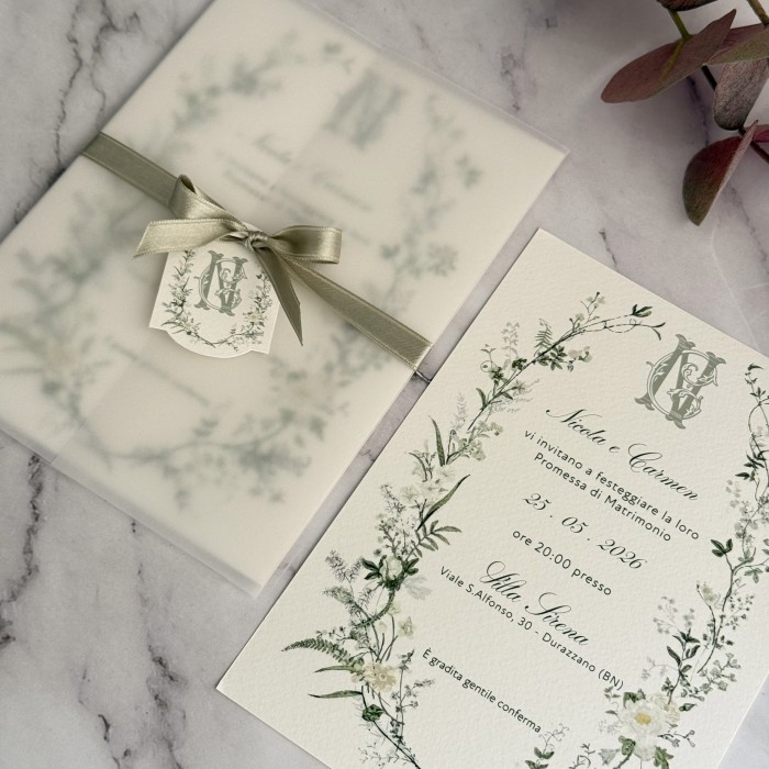 invito economico wedding