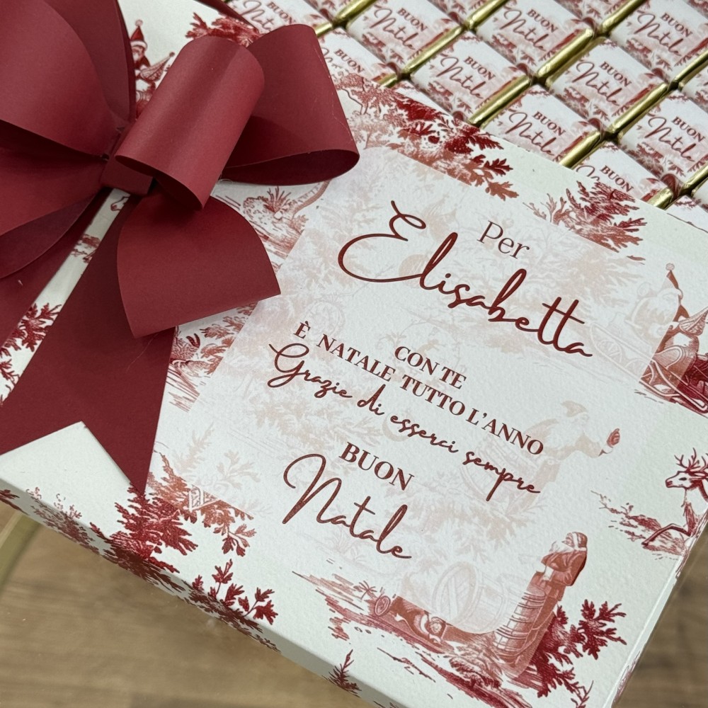 Scatola 40 cremini "Buon Natale" Personalizzabile - N15