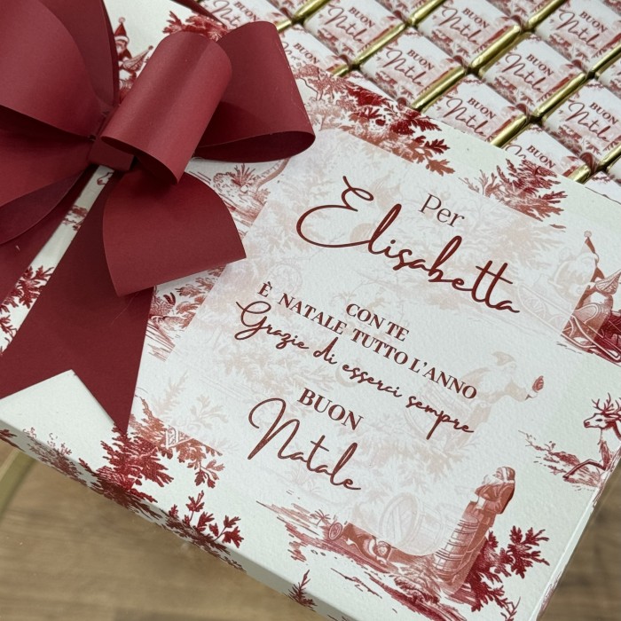 Scatola 40 cremini "Buon Natale" Personalizzabile - N15