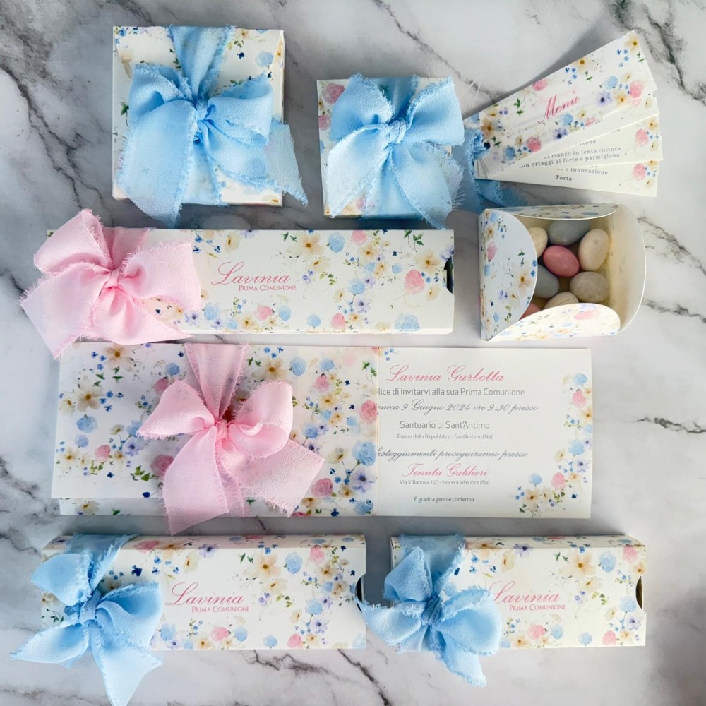 Scatola portaconfetti Comunione