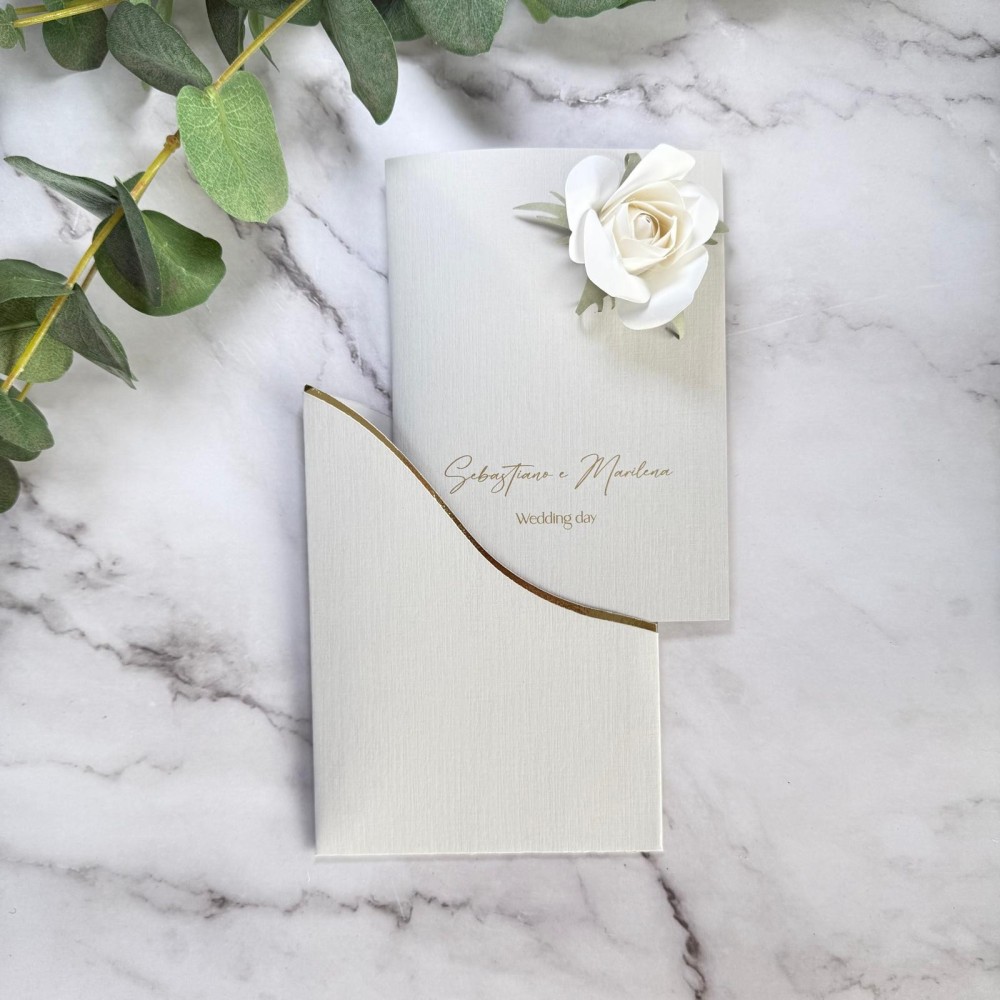 Invito Matrimonio Elegante