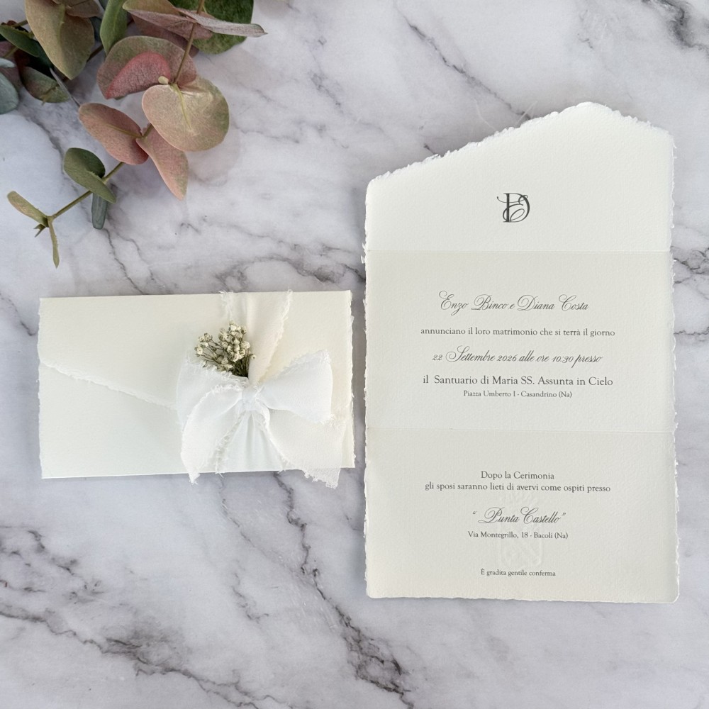 Invito Carta Amalfi - Gabriella