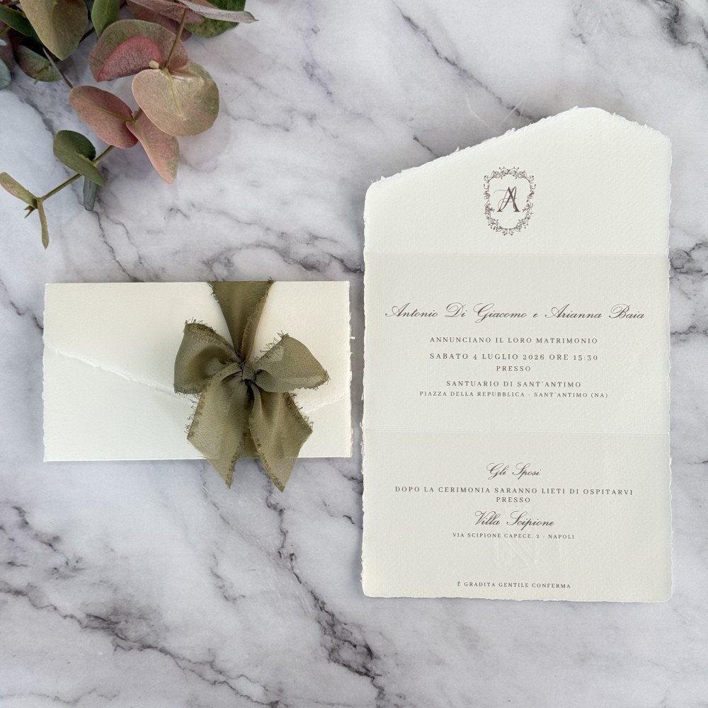 Invito Carta Amalfi - Arianna