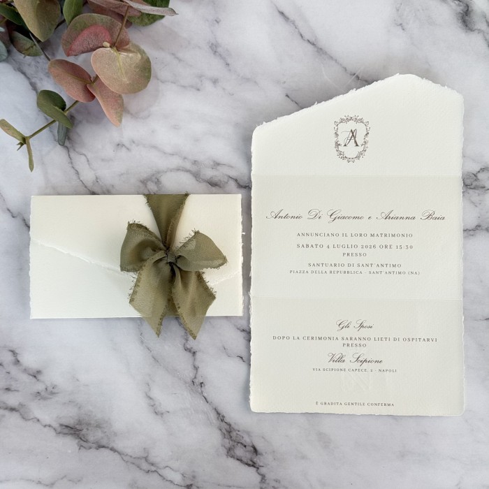 Invito Carta Amalfi - Arianna