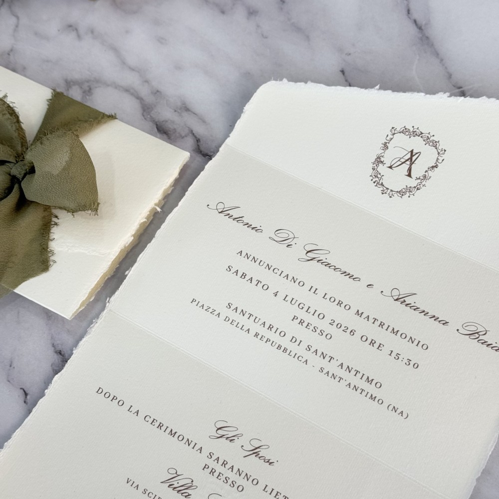 Invito Carta Amalfi - Arianna