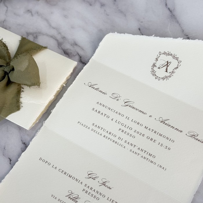 Invito Carta Amalfi - Arianna