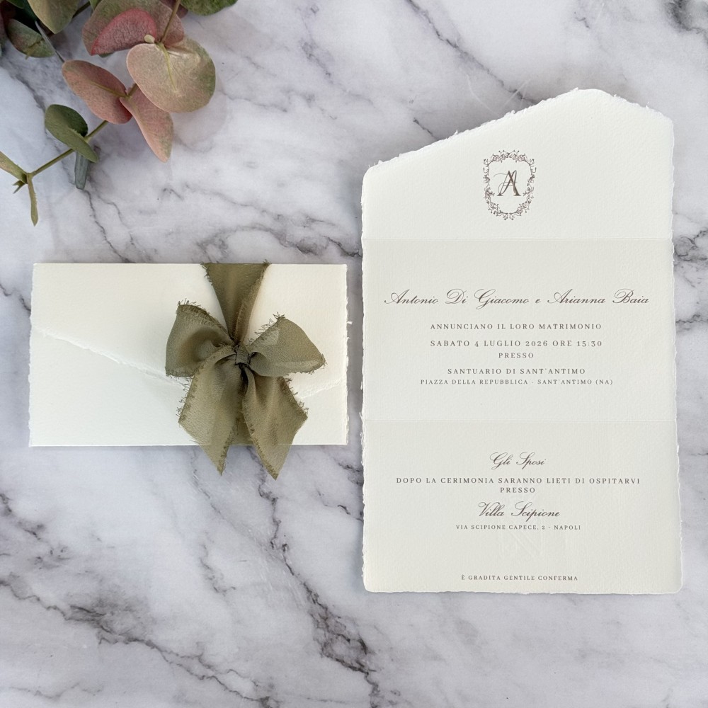 Invito Carta Amalfi - Arianna