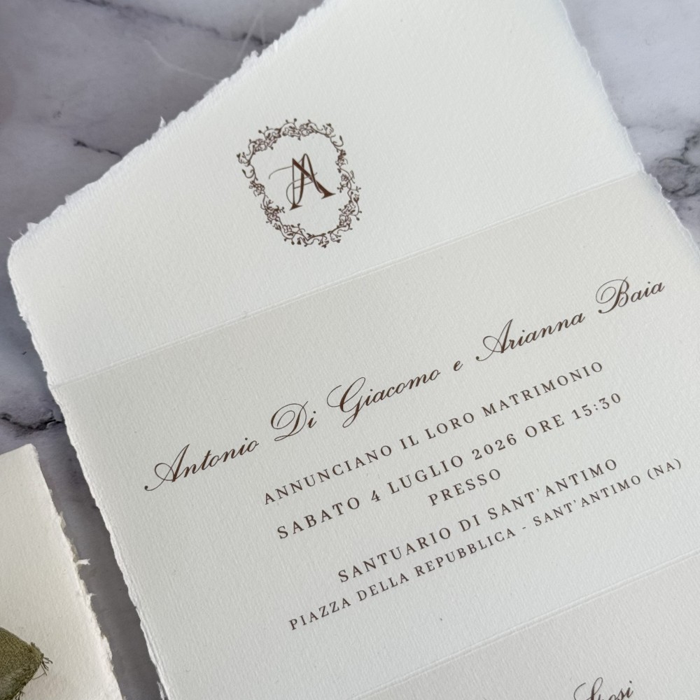 Invito Carta Amalfi - Arianna