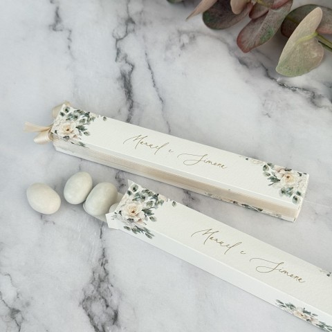 box wedding confetti