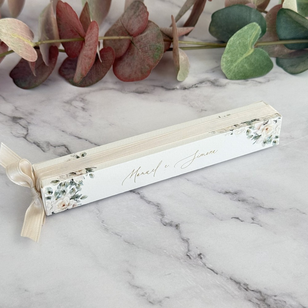 box wedding confetti