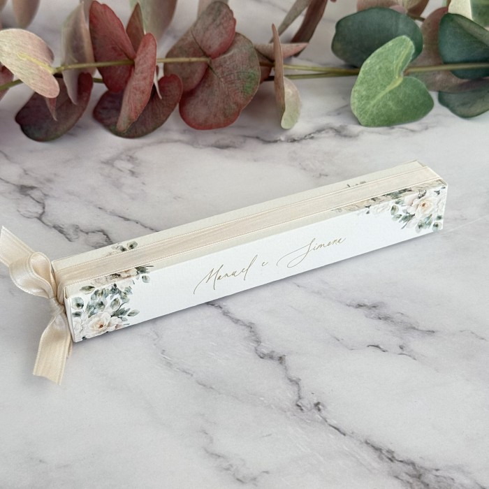 box wedding confetti