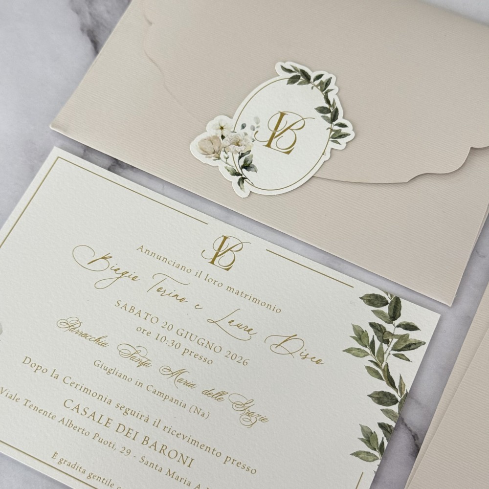 invito economico wedding